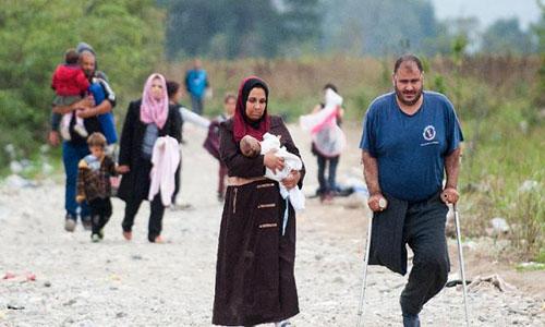 Migrants stream into Balkans, Germany braces for far-right rally Migrants stream into Balkans, Germany braces for far-right rally