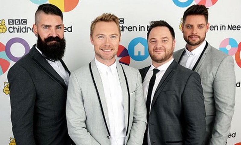 Boyzone would like to team up with Spice Girls