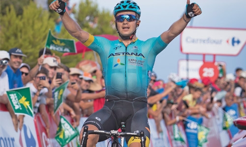 Lutsenko takes stage Lutsenko takes stage