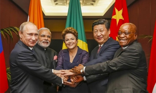 Modi hosts BRICS leaders as bloc beset by economic woes Modi hosts BRICS leaders as bloc beset by economic woes