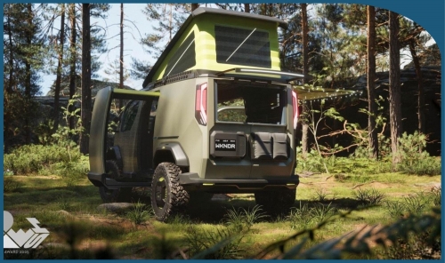 Kia PV5 WKNDR Concept Wins Silver at 2025 IDEA Awards