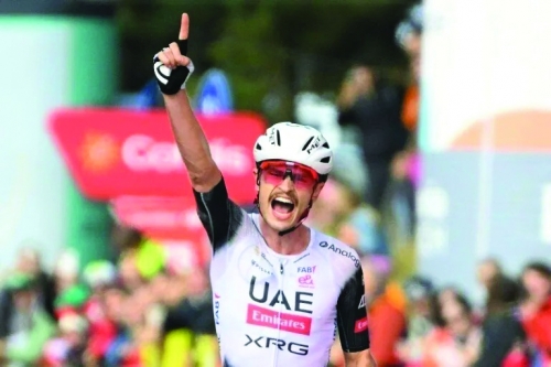Vingegaard takes Vuelta red as Vine wins stage 10 Vingegaard takes Vuelta red as Vine wins stage 10