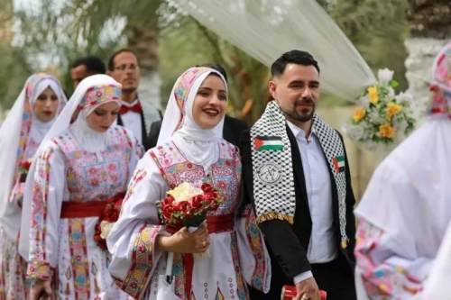 UAE holds one of Gaza’s largest mass weddings for 300 couples 
