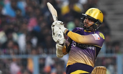 Narine's 15-ball half-ton matches IPL record Narine's 15-ball half-ton matches IPL record