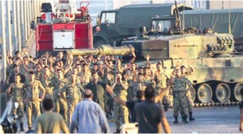 Mass arrest in Turkey 