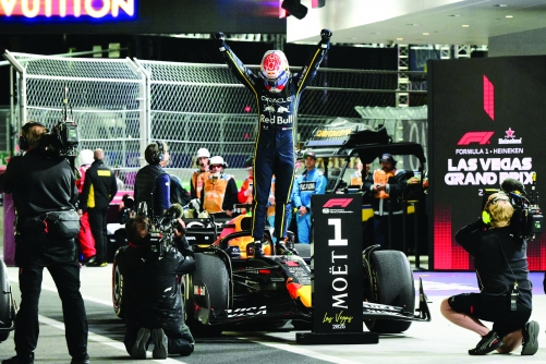 Verstappen wins in Vegas, McLarens disqualified