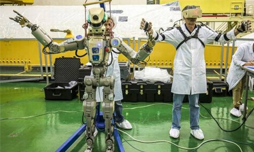 Russia sends humanoid robot into space