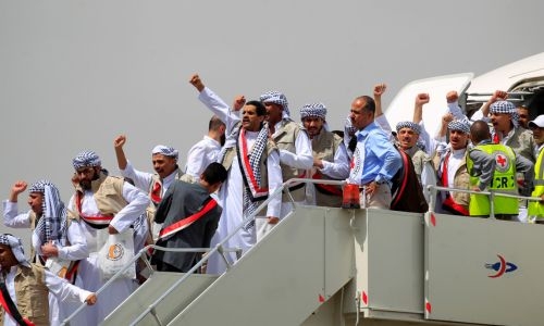 Saudis among scores of Yemen war prisoners freed on day two of swap