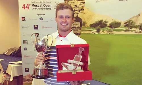 Sam Hobday crowned Muscat Open champion
