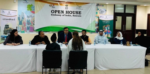 Indian Embassy Concludes Year with Fruitful Open House in Bahrain