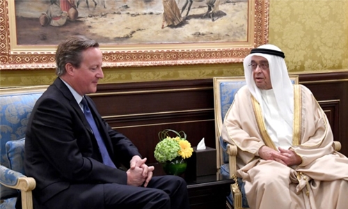 Deputy Premier holds meeting with former UK Prime Minister Deputy Premier holds meeting with former UK Prime Minister