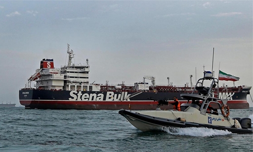 Seized UK-flagged tanker Stena Impero leaves Iranian port