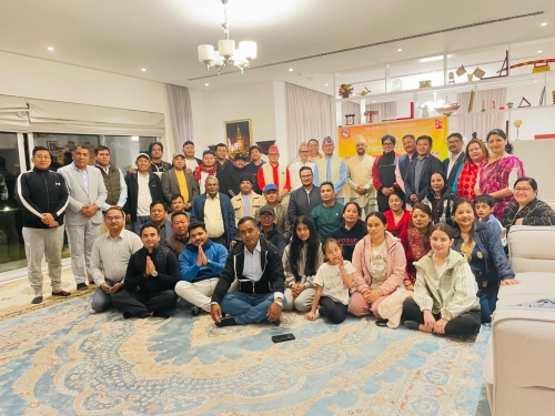Nepal Embassy in Bahrain Hosts Special Session to Mark Second World Meditation Day