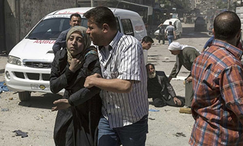 Fresh strikes on Syria's Aleppo kill 12 civilians Fresh strikes on Syria's Aleppo kill 12 civilians