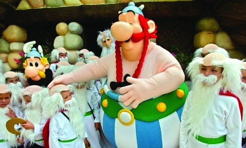 Obelix is the star of new Asterix adventure