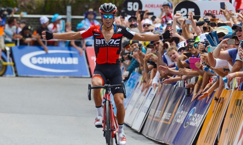 Porte wins on Willunga as  Impey takes lead