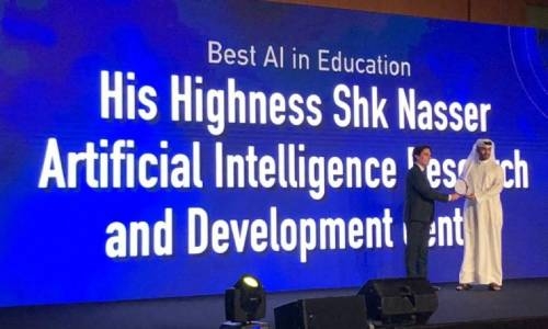 Nasser Vocational Training Center wins Best Artificial Intelligence in Education award at GITEX