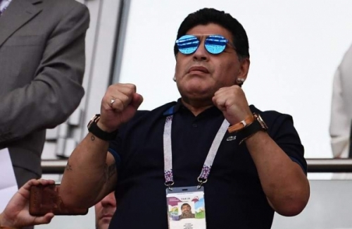 Dream of scoring with right hand this time says Diego Maradona