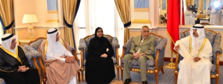 HRH PM receives senior state officials and citizens HRH PM receives senior state officials and citizens