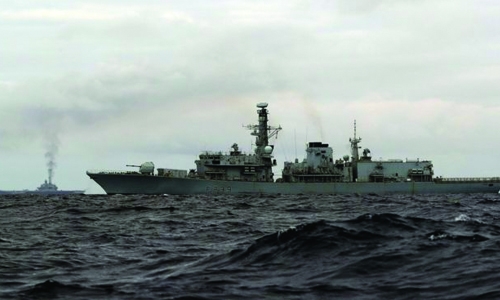 Warships of Russia pass through English Channel Warships of Russia pass through English Channel