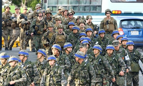 North Korea threatens nuclear strikes over South-US drills North Korea threatens nuclear strikes over South-US drills