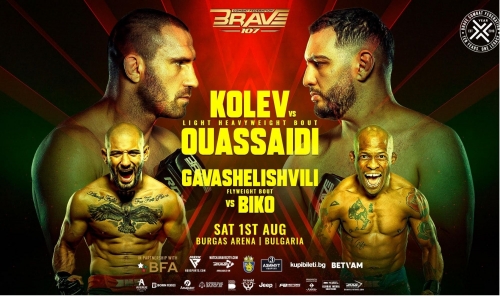 Brave CF 107 locks in fight card for blockbuster return to Bulgaria