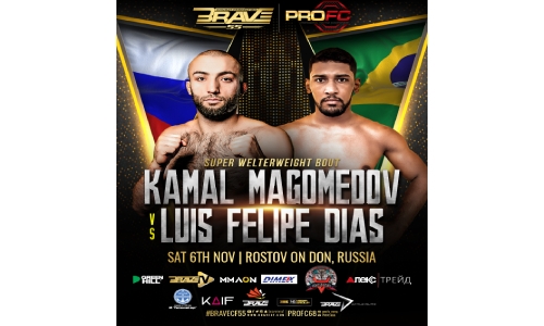 Top Super Welterweights hoping to earn title shot at BRAVE CF 55 in Brazil vs Russia clash