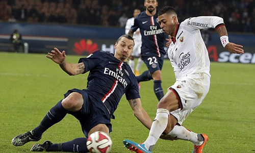 PSG warm up for Chelsea clash with Lille draw