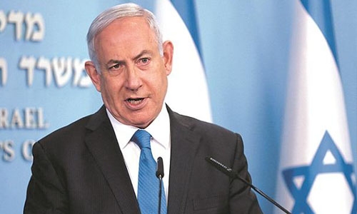 Israel's Netanyahu determined to continue Gaza operation