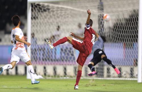 Qatar see off Maldives for fifth qualifier win Qatar see off Maldives for fifth qualifier win