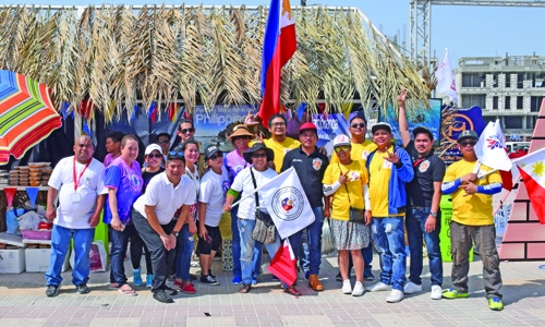 Philippine embassy takes part in Bahrain for all festival