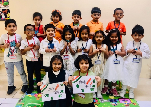 Bhavans-Bahrain Indian School Ignites Cultural Spirit with Hindi Diwas Celebrations 