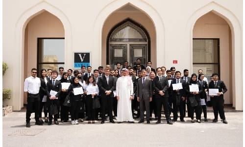 Vatel Bahrain and Gulf Hotel award Gulf Air Bahrain Grand Prix 2022 students