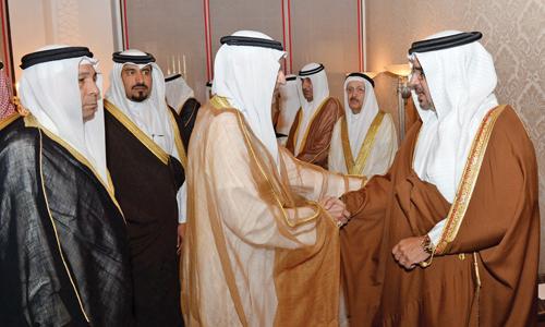 Crown Prince holds Majlis Crown Prince holds Majlis