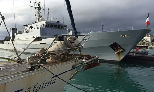 Huge Australia-bound cocaine haul seized by French navy Huge Australia-bound cocaine haul seized by French navy