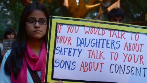 Delhi police question two men after girl of four raped