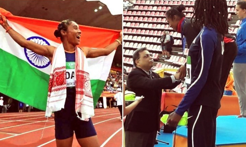 Athlete Hima Das creates history and makes India proud 