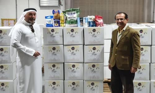 Rotary Club of Manama distributes Ramadan foodstuffs to needy families