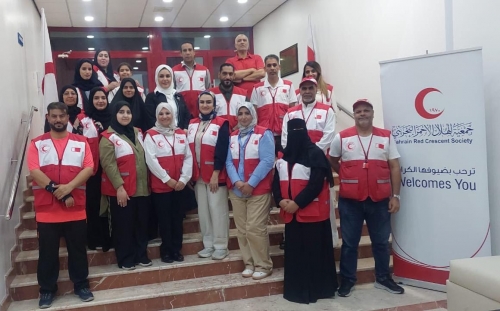 BRCS team receives specialised training in psychological support