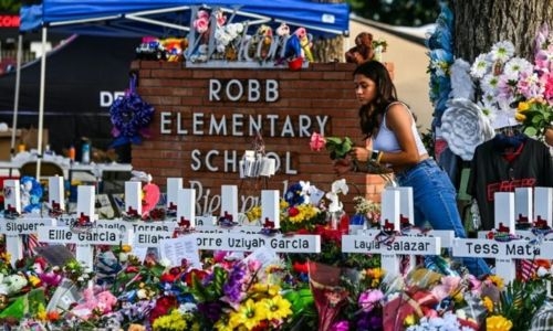 Families of Texas school shooting victims sue gunmaker, Instagram
