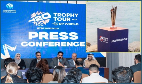 ICC Men’s T20 World Cup Trophy Tour to Visit Bahrain in January