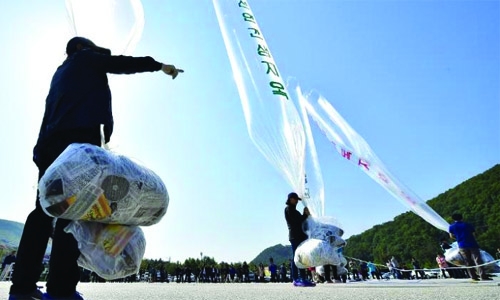 S. Korean activists to scatter millions of anti-North leaflets