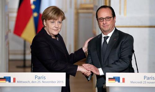 Hollande urges Germany to do more in anti-IS fight
