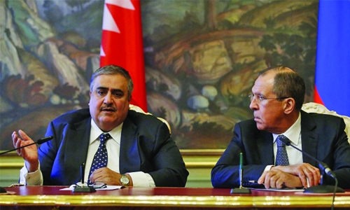 Russia moots new security system to Bahrain in Gulf
