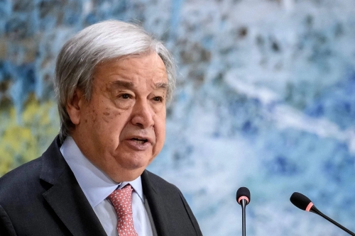 Simply No Alternative’ to Two-State Solution: Guterres