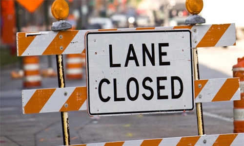 Lane closures on King Hamad, Budaiya highways, Avenue 15