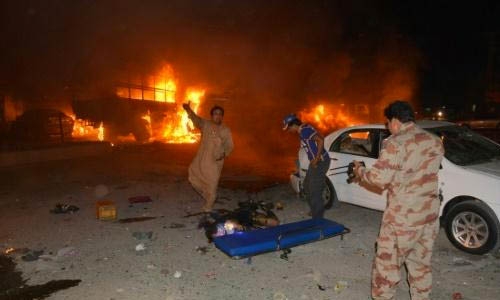 Attack on army vehicle kills 15 in Pakistan