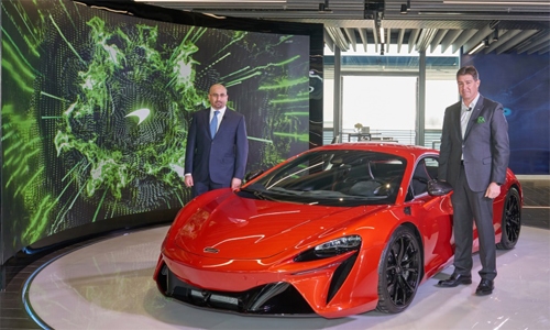 High-Performance Hybrid supercar McLaren Artura revealed in Bahrain