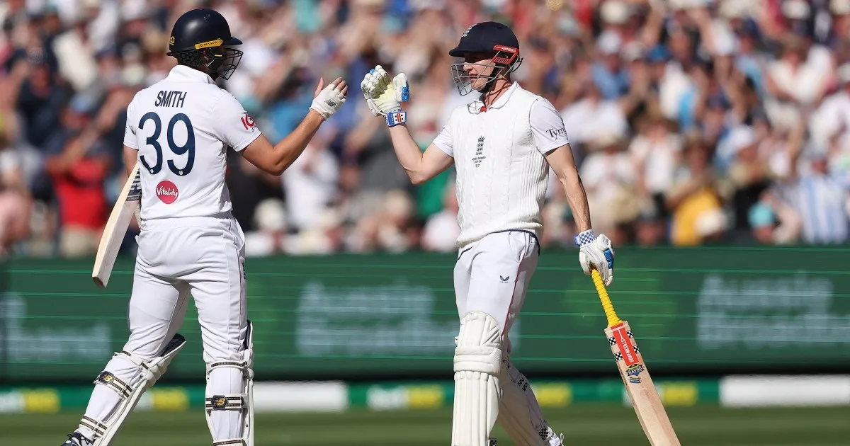 England snap 15-year losing streak to win chaotic fourth Ashes Test