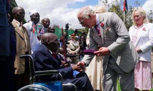 King Charles meets Kenya veterans after admitting colonial abuses
